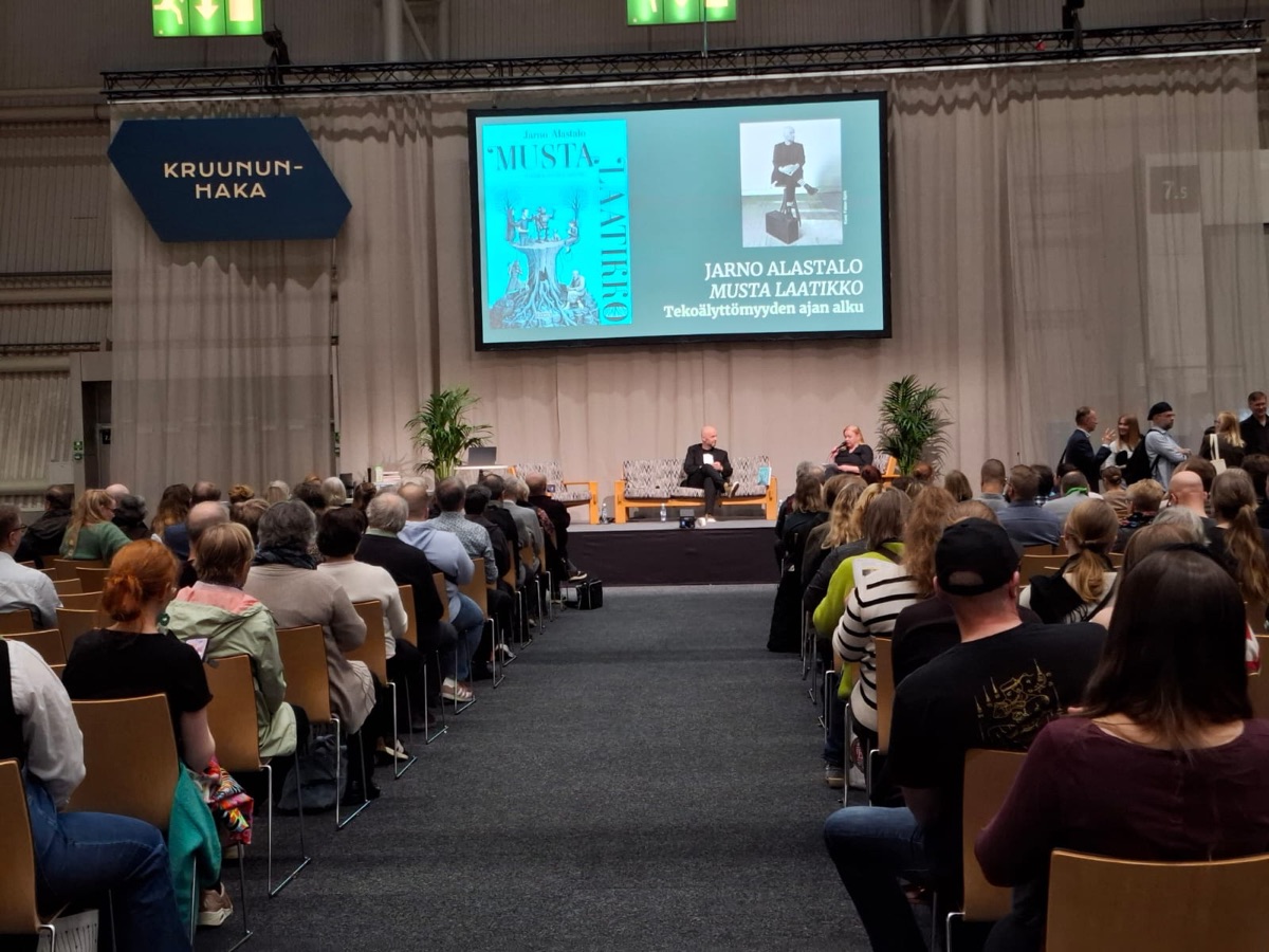 Jarno Alastalo Helsingin Kirjamessuilla